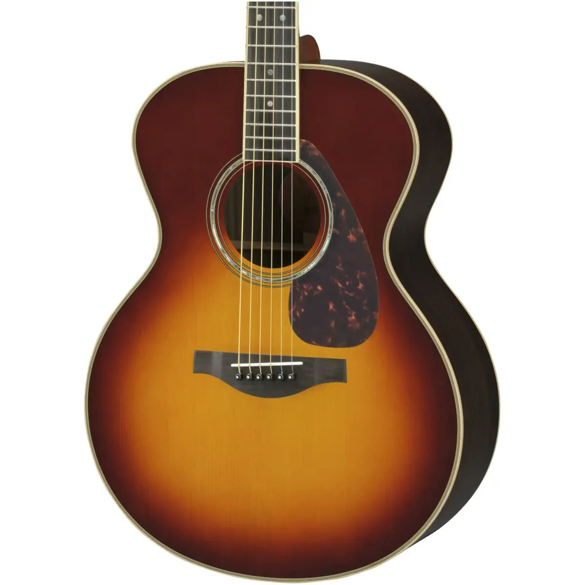 Yamaha LJ6 Brown Sunburst ARE Acoustic Guitar  - Image 2