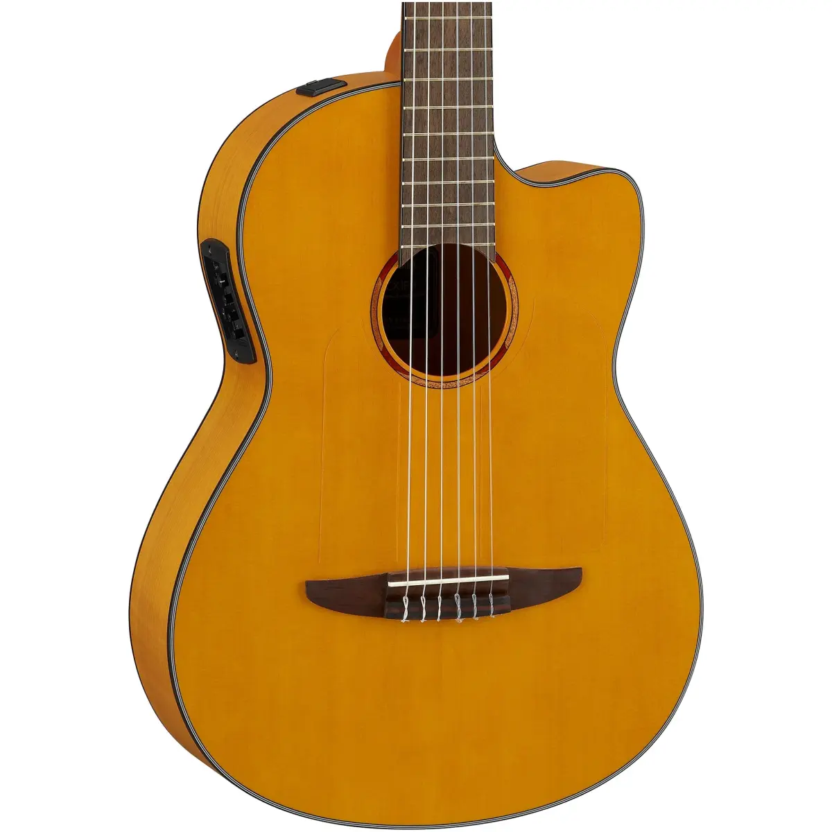 Yamaha NCX1FM NAT Flame Maple Classical - Image 3