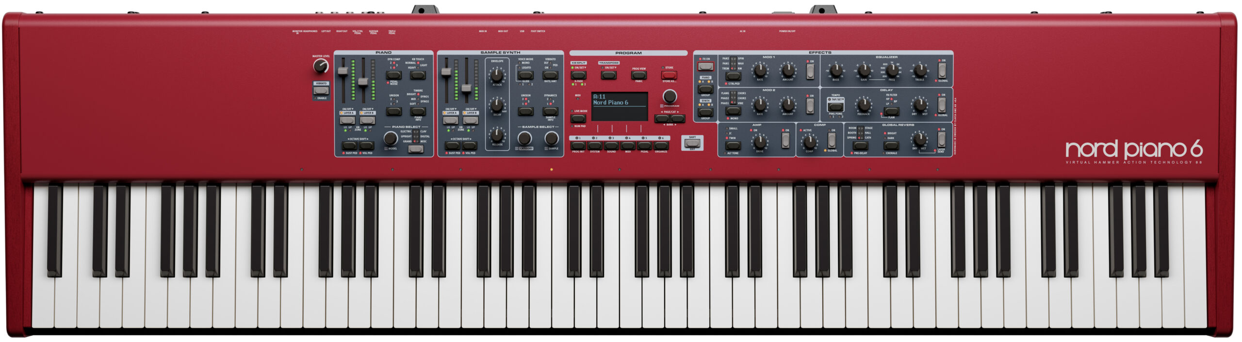 Nord - NP6 - Top 88 - 250116 - crop NORD PIANO6 88
