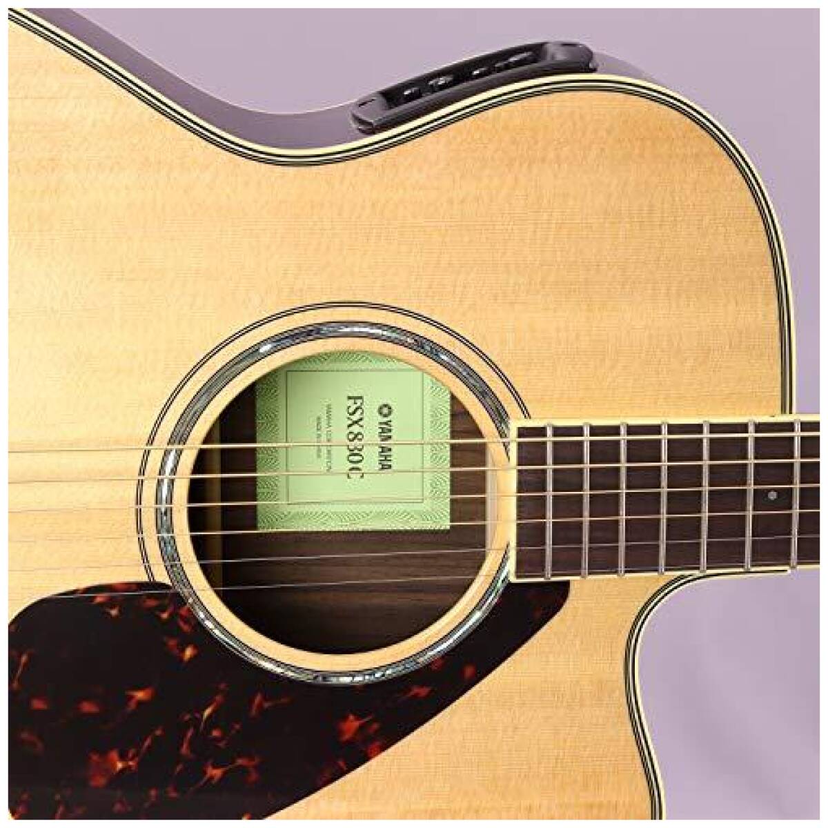 Yamaha FSX830C NT Concert Guitar - Image 3