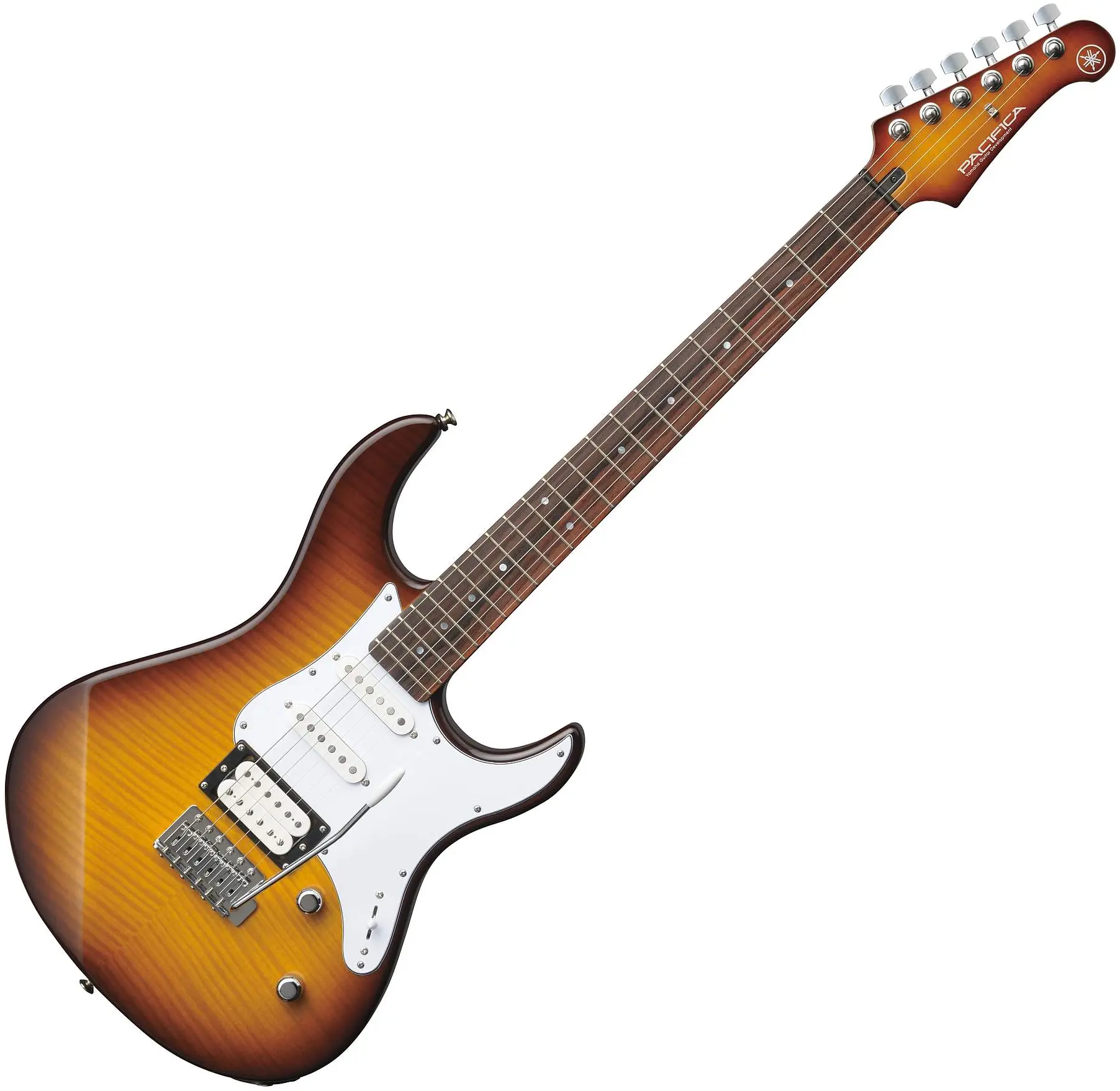 Pacifica-212VFM-Electric-Guitar-Tobacco-Sunburst Yamaha Pac212VFM TBS Electric Guitar - Image 1