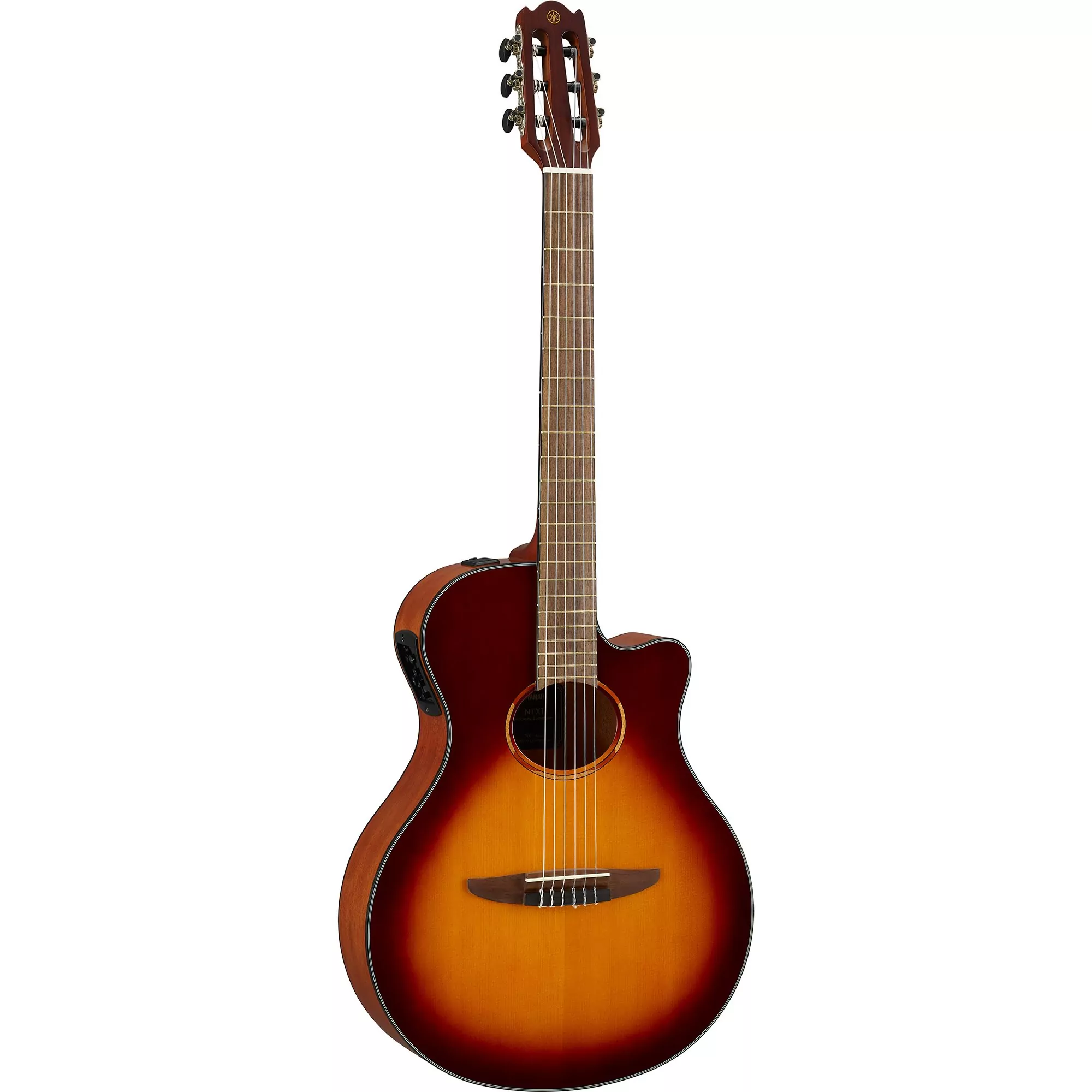 YAMAHA-NTX1-Acoustic-Electric-Guitar-Brown Yamaha NTX1 BSB Acoustic-Electric Classical Guitar - Image 1