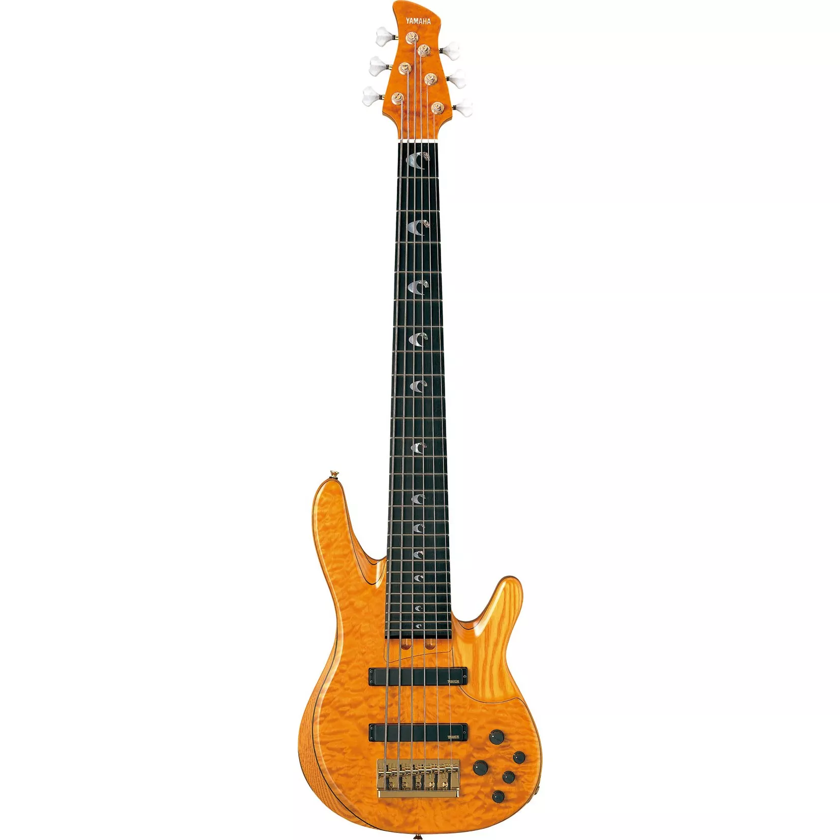 YAMAHA-TRBJP2-AM-6-String-Bass-Guitar-With-Case-1 Yamaha TRBJP2 Amber Bass Guitar