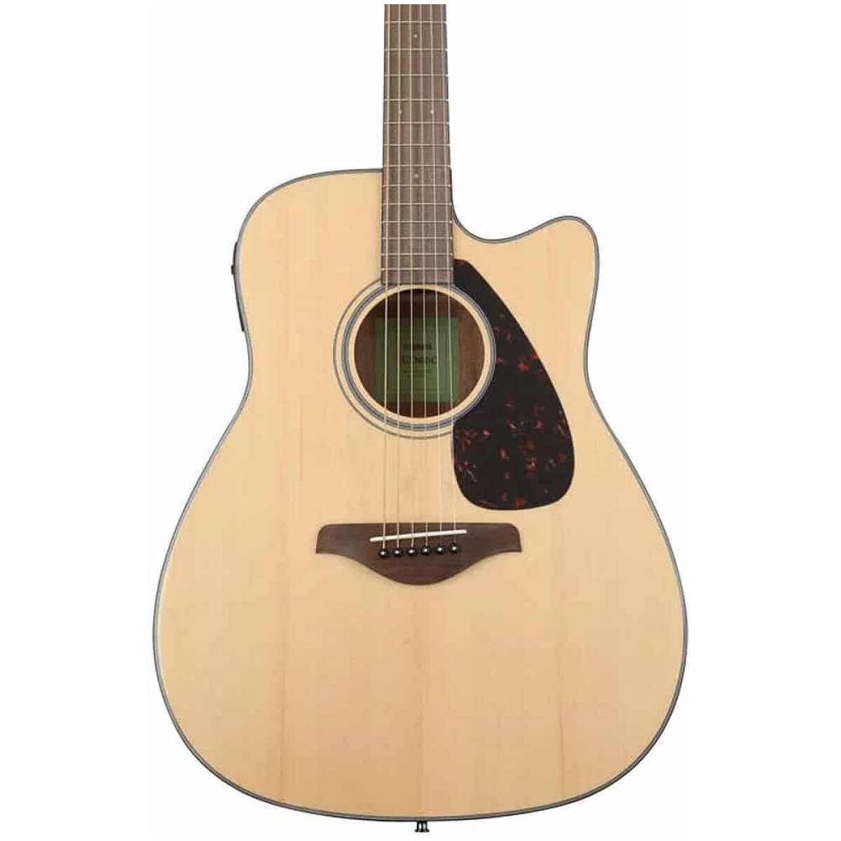 Yamaha FGX800C NAT Dreadnought Acoustic-Electric Guitar - Image 3