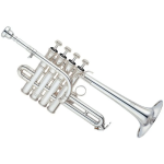 Yamaha YTR-9835 Custom Bb/A Piccolo Trumpet - Image 3