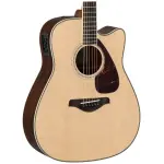 Yamaha FGX830C NT Dreadnought Guitar - Image 2