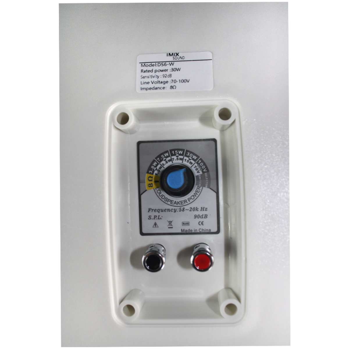 Imix DS6-W Wall-Mount Speaker For PA Systems - Image 4