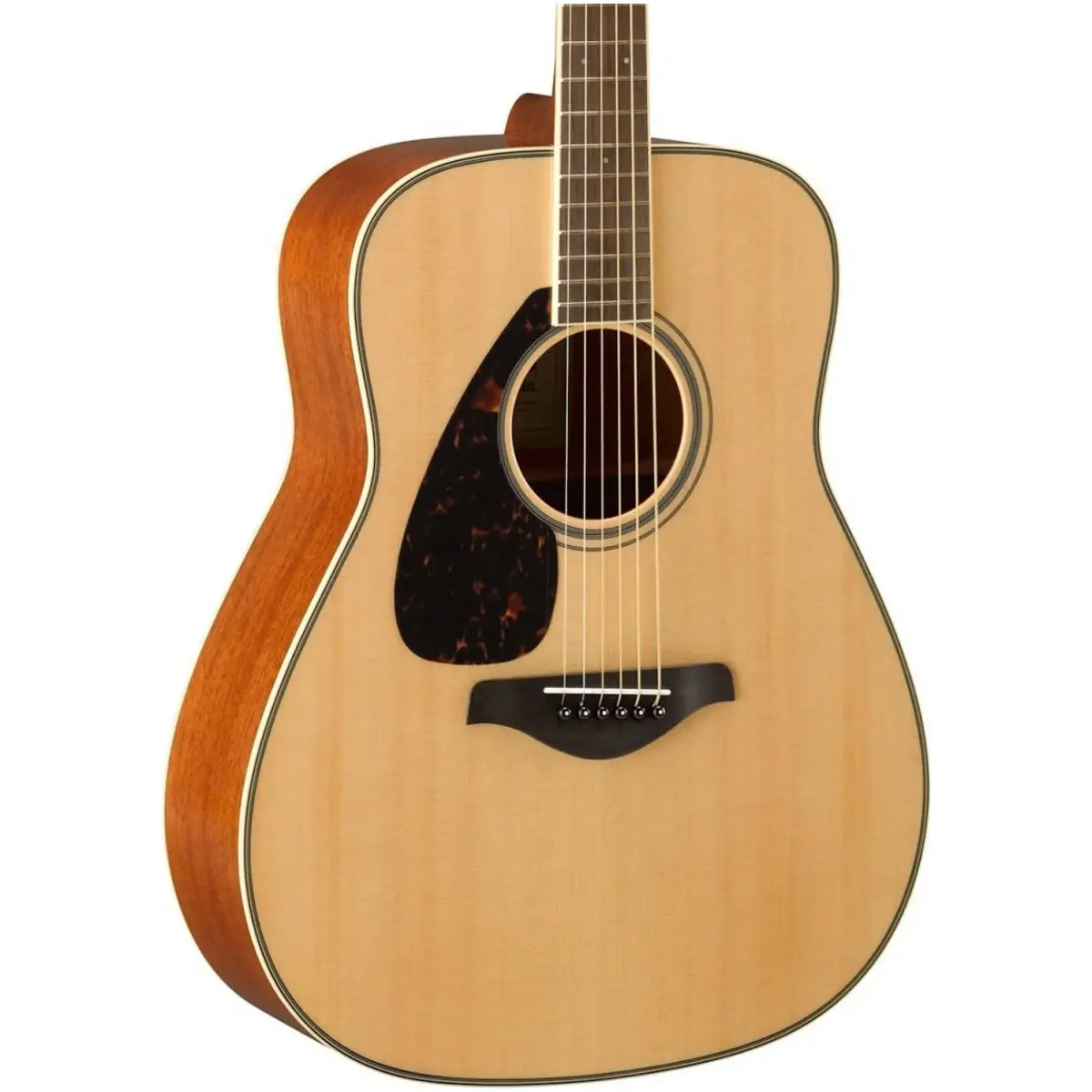 Yamaha FG820 Left-handed Dreadnought Acoustic Guitar - Image 4