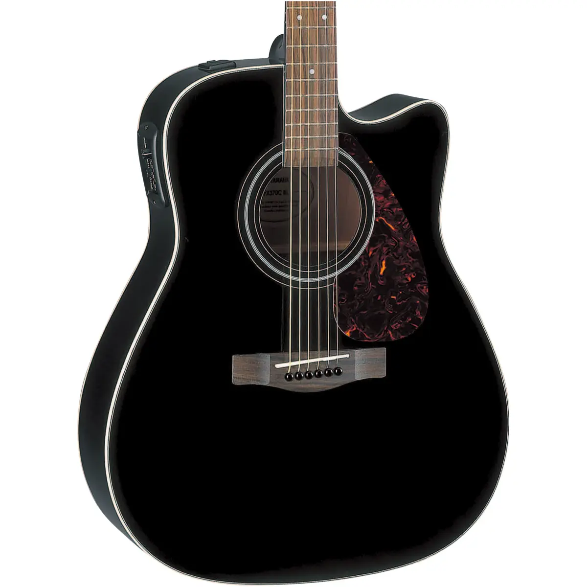Yamaha FX370C BL Dreadnaught Acoustic Guitar - Image 2