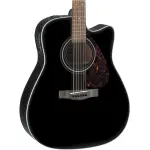 Yamaha FX370C BL Dreadnaught Acoustic Guitar - Image 2