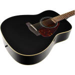 Yamaha F370 BLK Acoustic Folk Guitar - Image 2