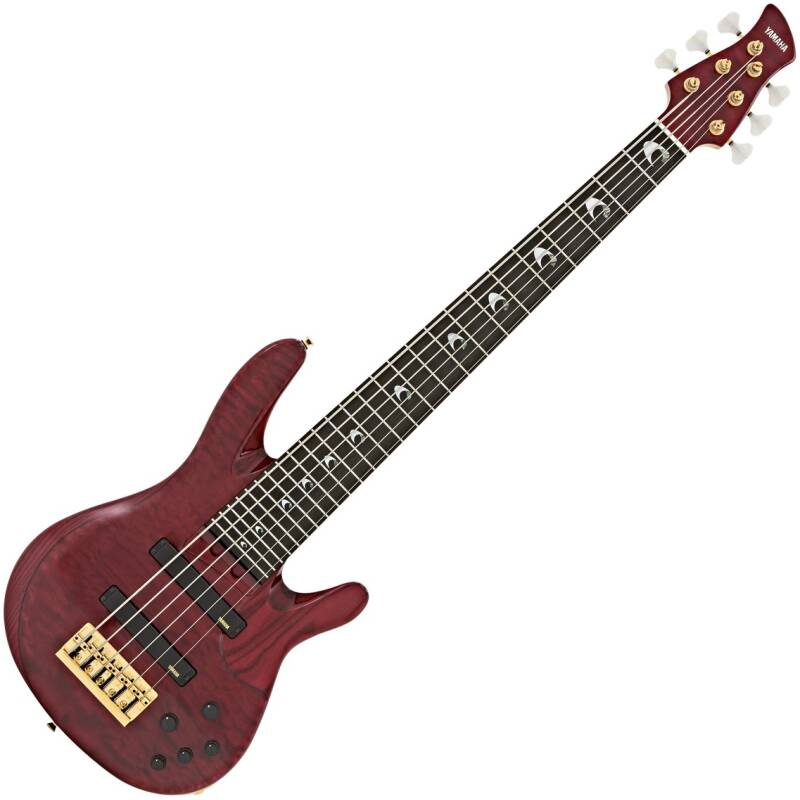 Yamaha TRBJP2 Translucent Dark Red Bass Guitar