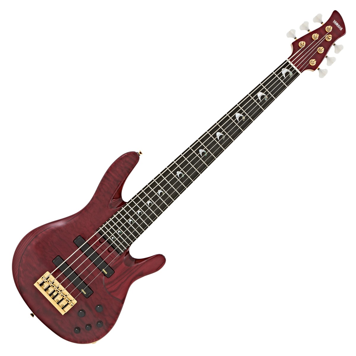 preview - 2025-08-28T092136.220 Yamaha TRBJP2 Translucent Dark Red Bass Guitar