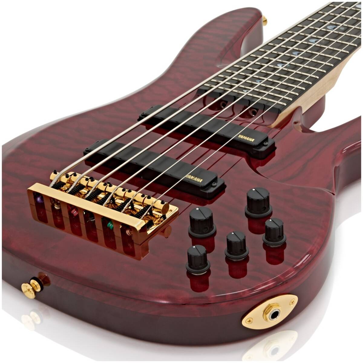 Yamaha TRBJP2 Translucent Dark Red Bass Guitar