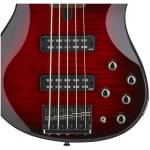 Yamaha TRBX605FM Dark Red Burst Bass Guitar