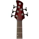 Yamaha TRBX605FM Dark Red Burst Bass Guitar