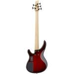 Yamaha TRBX605FM Dark Red Burst Bass Guitar