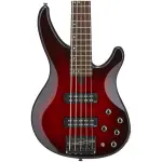 Yamaha TRBX605FM Dark Red Burst Bass Guitar