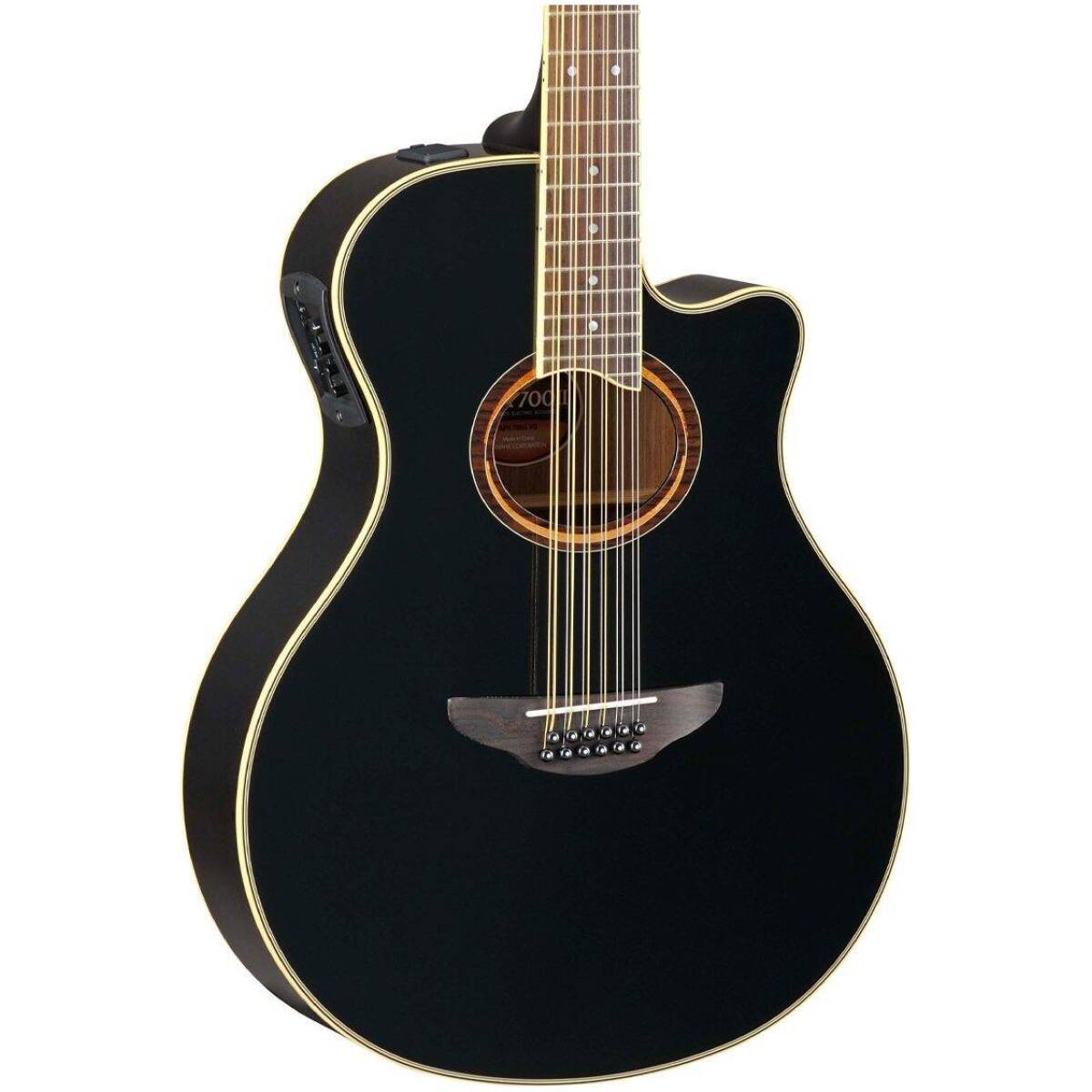 Yamaha APX700II-12 BL Acoustic-Electric Guitar - Image 2