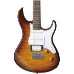 Yamaha Pac212VFM TBS Electric Guitar - Image 2