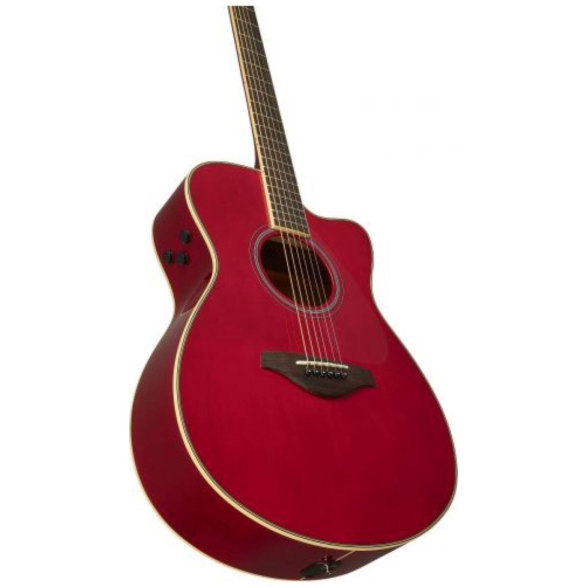 Yamaha FSC-TA RR TransAcoustic Concert Guitar - Image 3