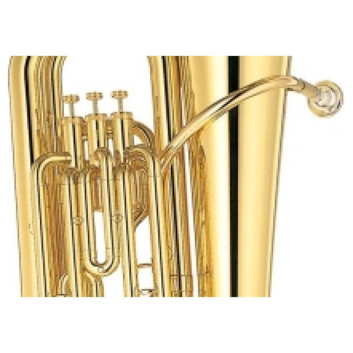 Yamaha YBB-201 Clear Epoxy Lacquer Bb Tuba - Image 3