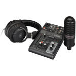 Yamaha AG03Mk2 LSPK USB Loopback Livestreaming Kit - Black