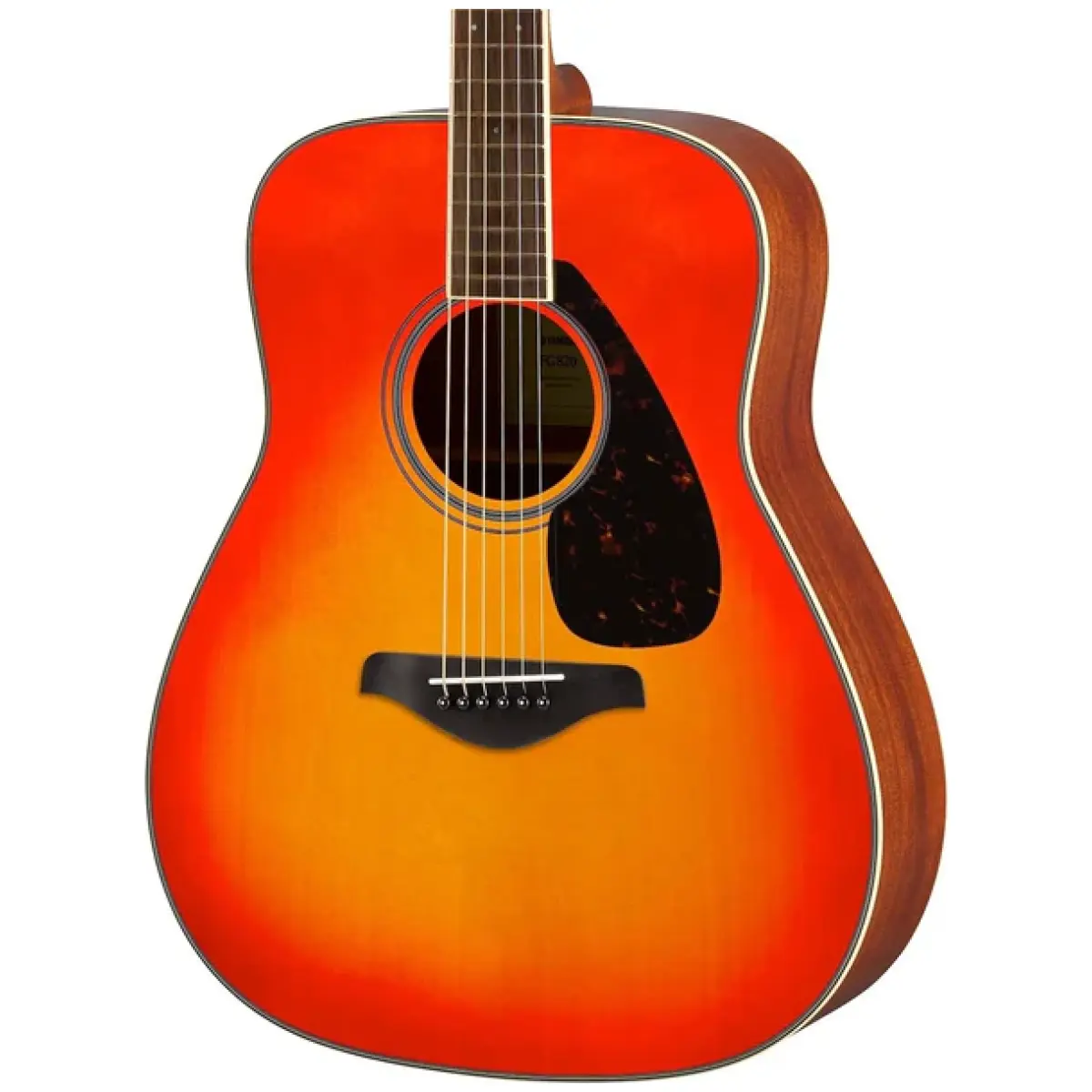 Yamaha FG820 AB Dreadnought Acoustic Guitar - Image 3