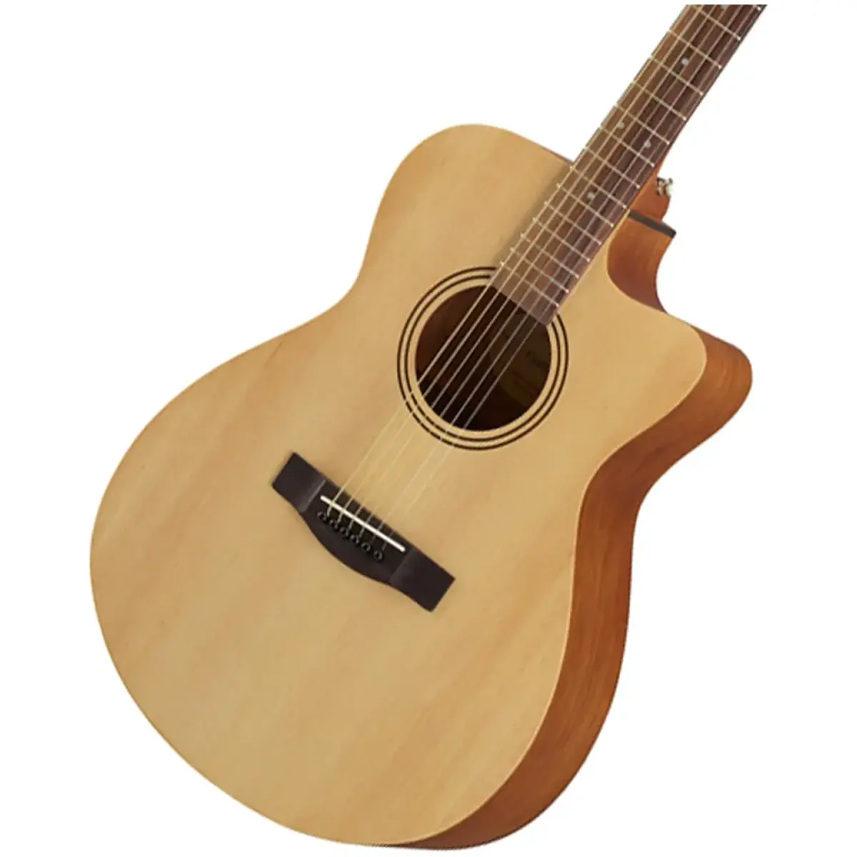 Yamaha FS400C Acoustic Guitar - Image 2