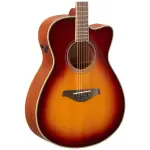Yamaha FSC-TA BS TransAcoustic Concert Guitar - Image 3