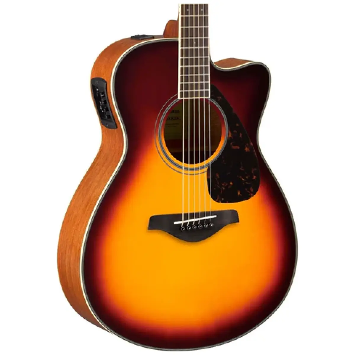 Yamaha FSX820C BS Concert Acoustic-electric Guitar - Image 2