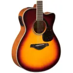 Yamaha FSX820C BS Concert Acoustic-electric Guitar - Image 2