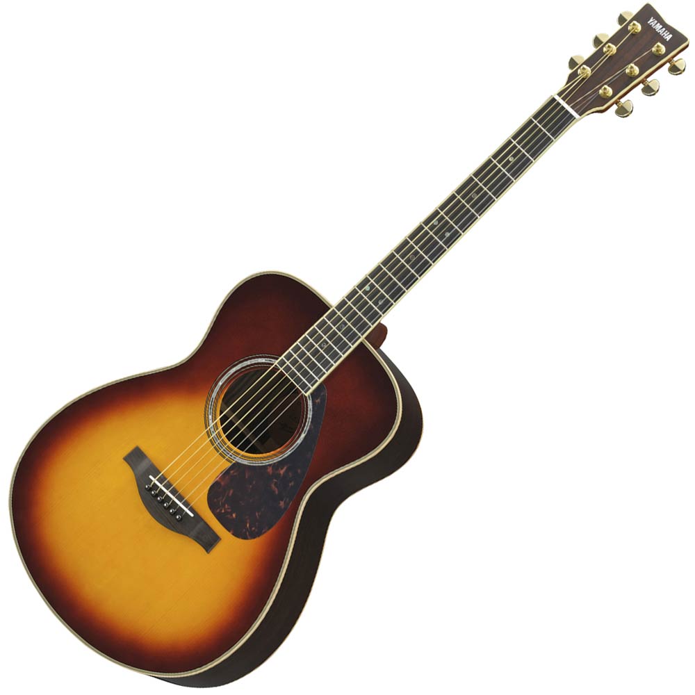 yamaha-ls16-are-bs-m-02-dl Yamaha LS16 ARE Brown Sunburst Acoustic Guitar - Image 1