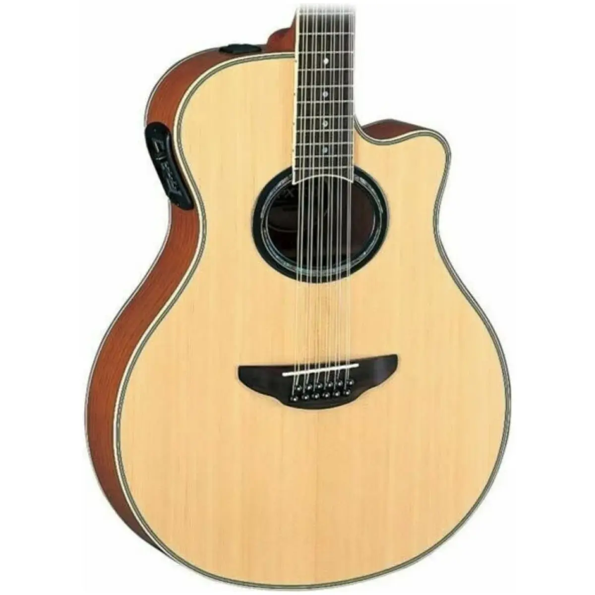 Yamaha APX700II-12 NT Acoustic-Electric Guitar - Image 2