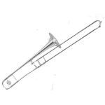 Yamaha YSL-154S Tenor Trombone - Image 2