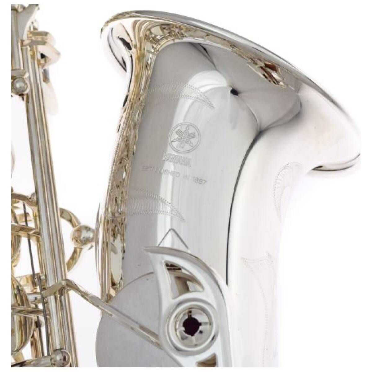 YAMAHA YAS-480S Silver-Plated Intermediate Alto Saxophone - Image 3