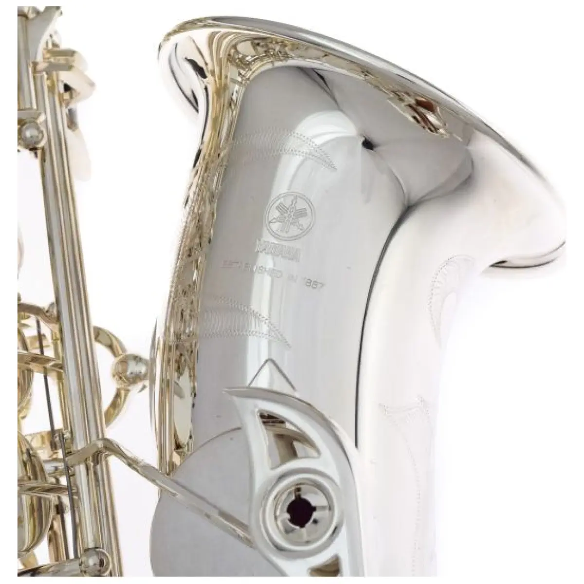 YAMAHA YAS-480S Silver-Plated Intermediate Alto Saxophone - Image 3