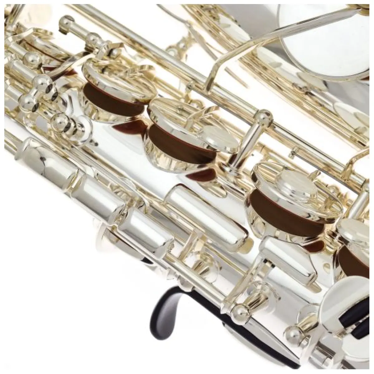 YAMAHA YAS-480S Silver-Plated Intermediate Alto Saxophone - Image 5