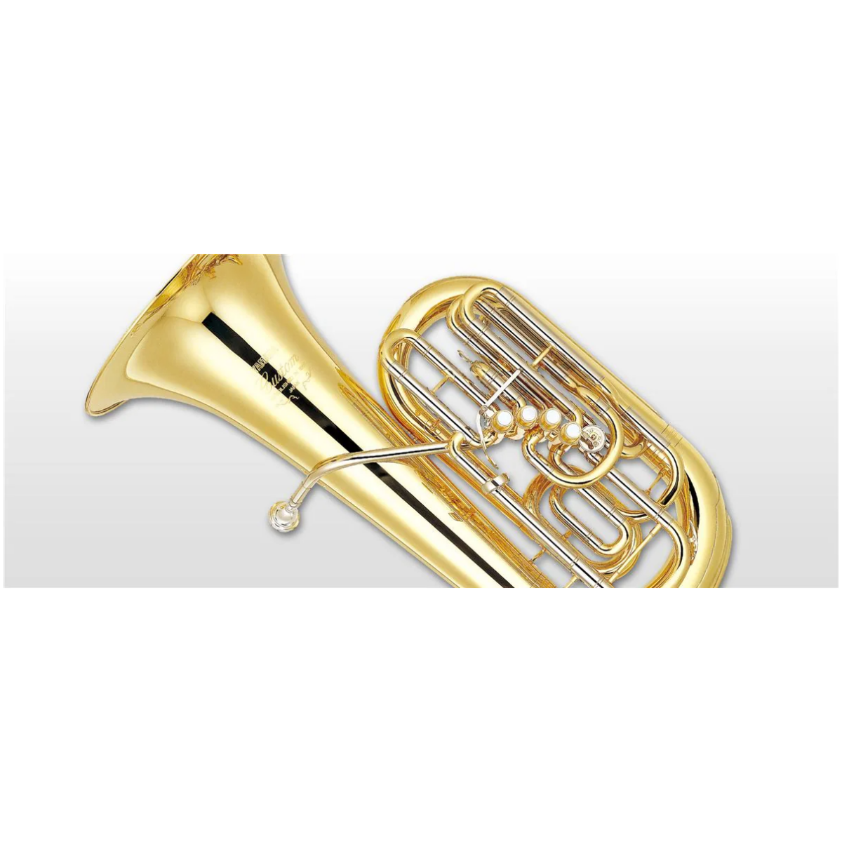 Yamaha YFB-822 Clear Lacquer F Tuba - Image 2