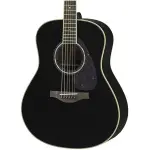 Yamaha LL6 Black ARE Acoustic Guitar - Image 2