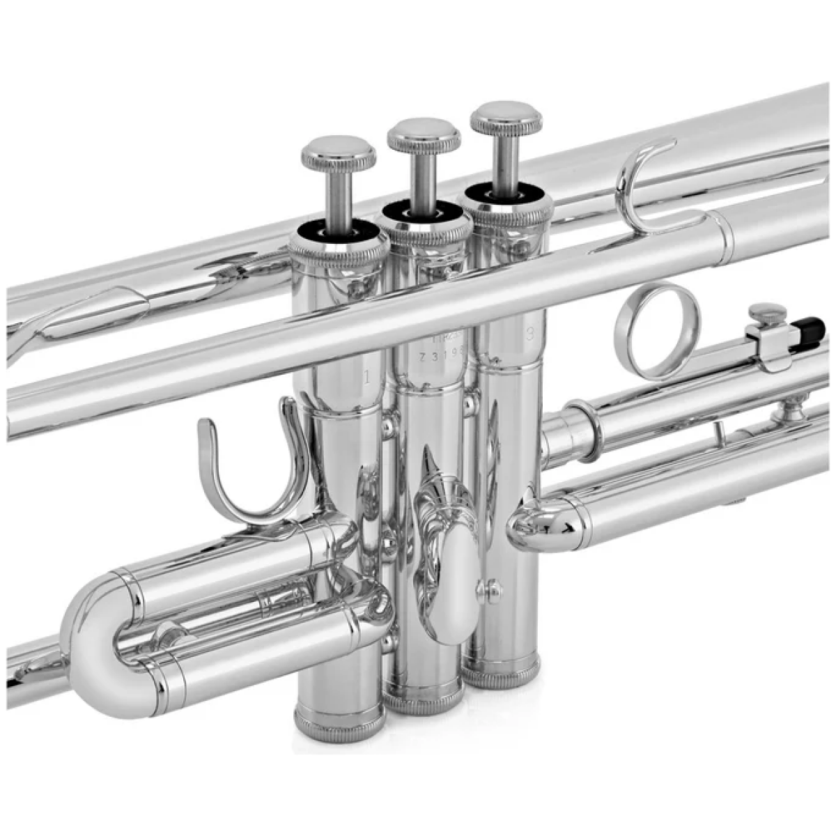 Yamaha YTR-2330S Silver-Plated Bb Trumpet - Image 3