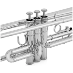 Yamaha YTR-2330S Silver-Plated Bb Trumpet - Image 3