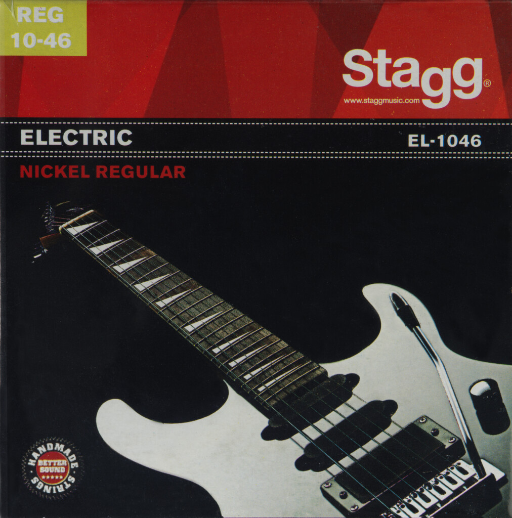 10569_1345456378 Stagg EL-1046 – Nickel Plated Electric Guitar 6str - Xtra Light - Image 1