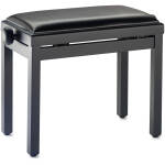 Stagg PB39 BKM SBK – Piano Bench Black Vinyl Top