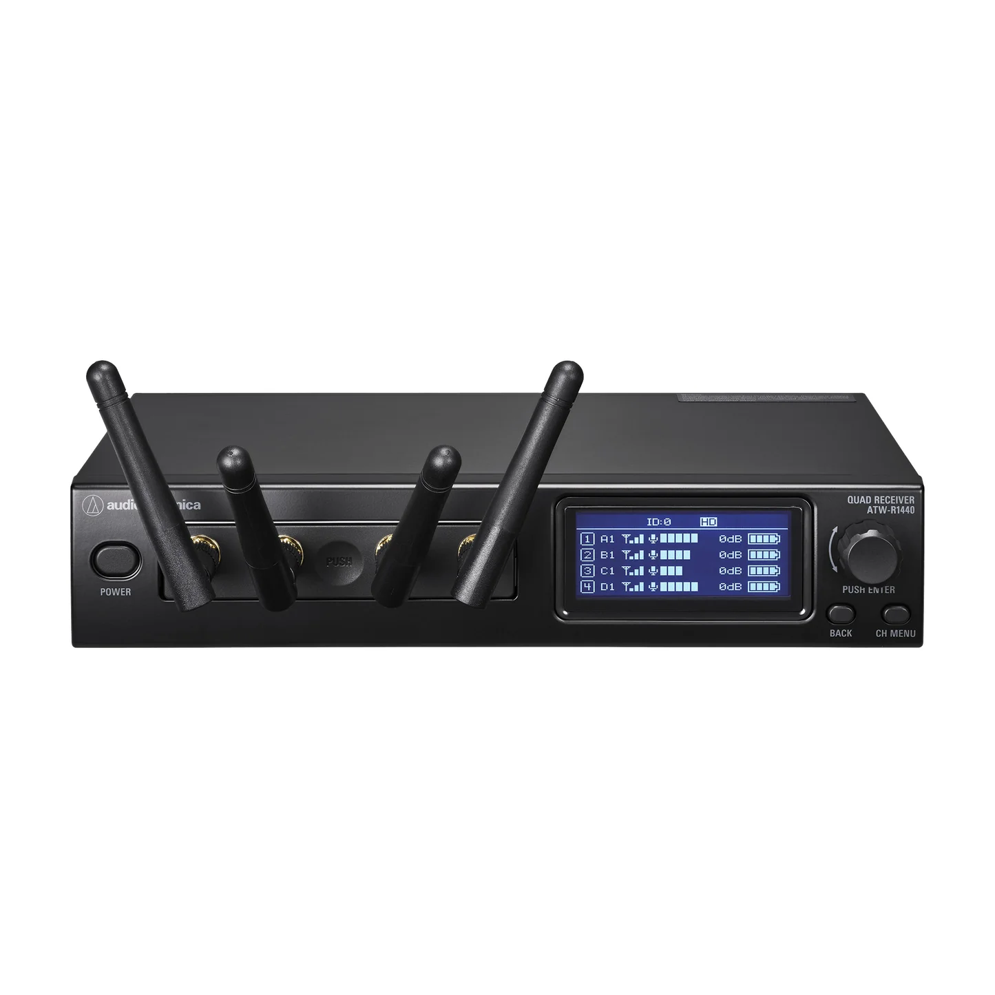 145052b__77942 Audio Technica ATW-R1440 System 20 Pro 4channel Receiver - Image 1
