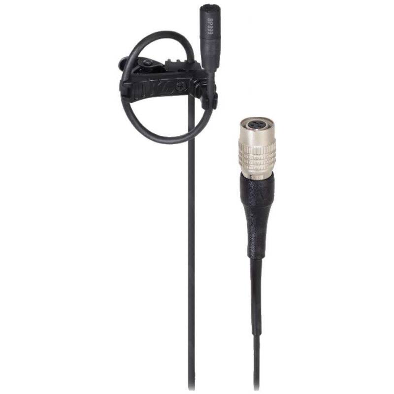 Audio Technica BP899cW Subminiature Omnidirectional Lavalier Microphone