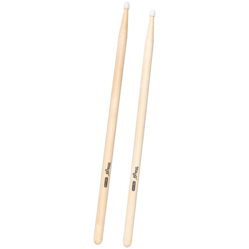 Stagg SM5AN – Maple Sticks / 5AN – Nylon Tip Pair