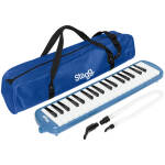 Stagg Melosta 37 keys Blue plastic melodica (With Bag)