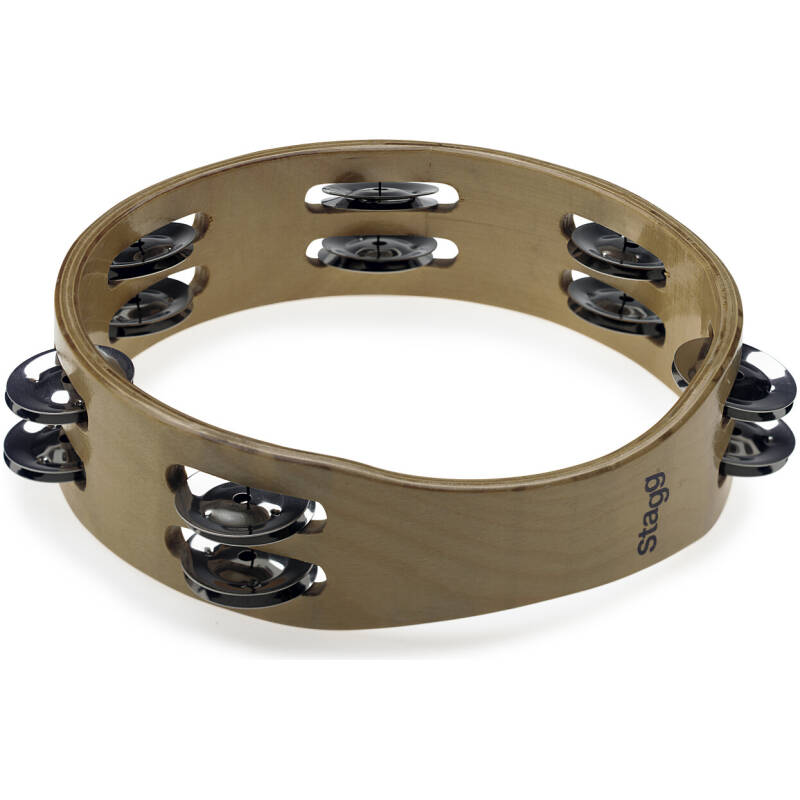 Stagg STA-3208 8" Headless Wooden Tambourine