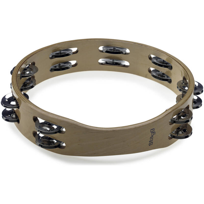Stagg STA-3210 10" Headless Wooden Tambourine